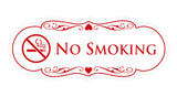 Designer No Smoking Sign