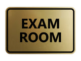 Classic Exam Room Sign