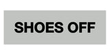 Basic Shoes Off Sign