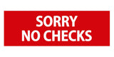 Basic Sorry No Checks