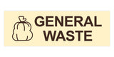 Basic General Waste Wall or Door Sign