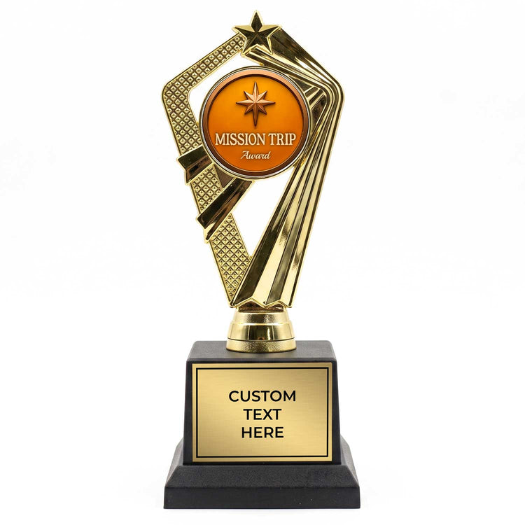 Church Ministry & Member Trophy Awards (Mission, Bible Study) - Engraved