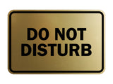 Classic Do Not Disturb Sign