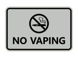 Classic Framed No Vaping