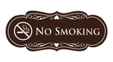 Designer No Smoking Sign