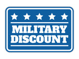 Signs ByLITA Classic Framed Military Discount Wall or Door Sign