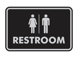 Classic All Gender Restroom Sign