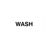 Basic Wash Sign