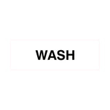 Basic Wash Sign