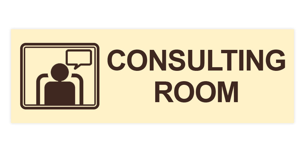 Basic Consulting Room Wall or Door Sign