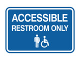 Signs ByLITA Classic Framed Accessible Restroom Wall or Door Sign