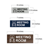 Basic Meeting Room Wall or Door Sign