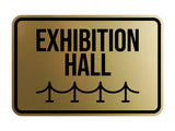 Classic Framed Exhibition Hall Wall or Door Sign