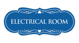 Designer Electrical Room Sign