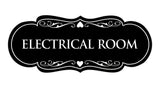 Designer Electrical Room Sign