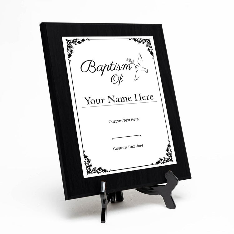 Customized Church Awards and Christian Ceremonies Custom Award Wood Plaques