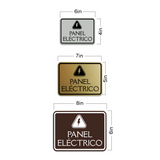 Signs ByLITA Classic Framed Panel Eléctrico Wall or Door Sign
