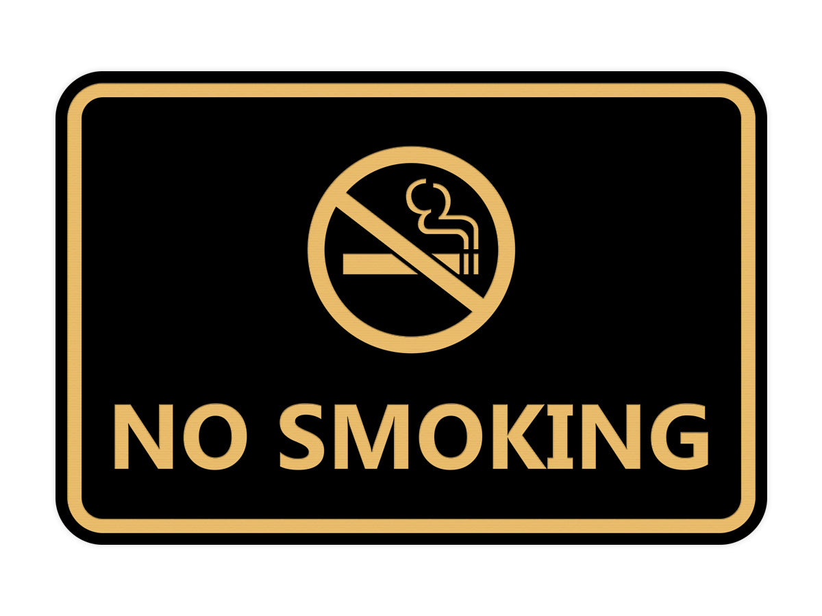 Classic Framed No Smoking Sign
