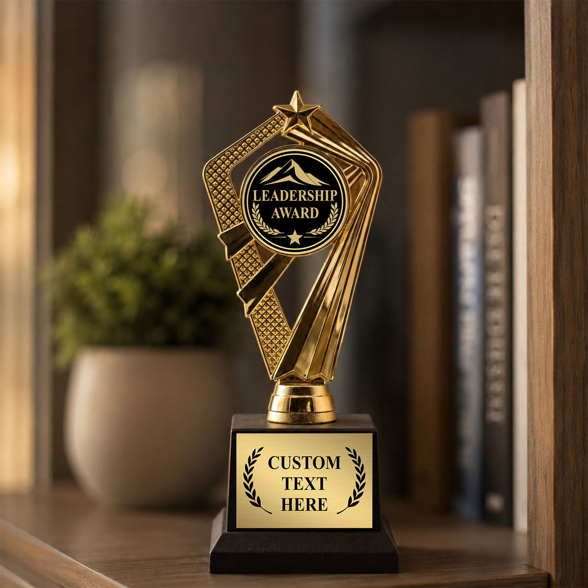 Leadership Trophy Awards (Excellence, Service, Rising Leader) - Engraved