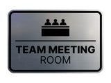 Signs ByLITA Classic Framed Team Meeting Room Wall or Door Sign