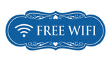 Designer Free Wifi Sign