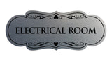Designer Electrical Room Sign