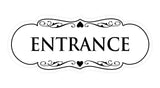 Designer Entrance Sign