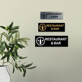Basic Restaurant & Bar Wall or Door Sign