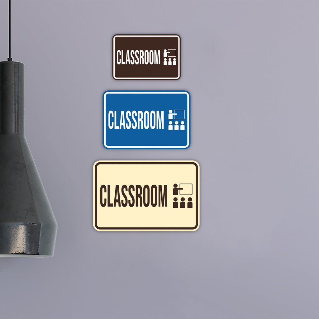 Classic Framed Classroom Wall or Door Sign – Pacific Sign and Stamp