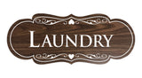 Designer Laundry Sign