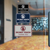 Signs ByLITA Classic Framed Do Not Touch Thank You Wall or Door Sign