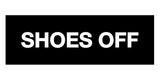 Basic Shoes Off Sign