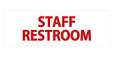 Basic Staff Restroom