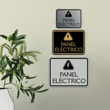 Signs ByLITA Classic Framed Panel Eléctrico Wall or Door Sign