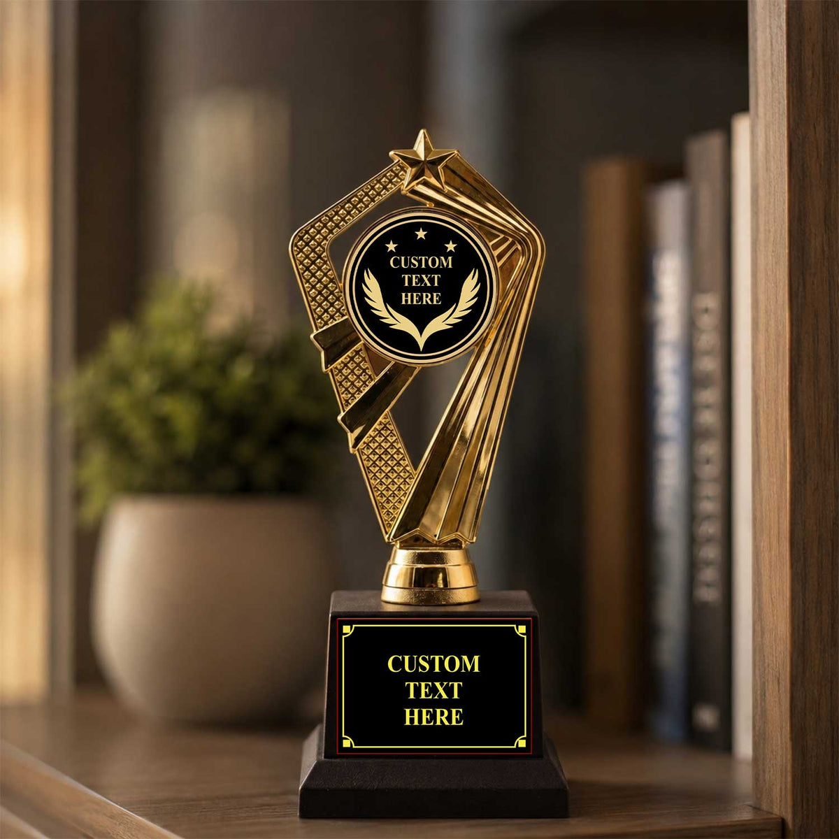 Eagle & Mountain Custom Insert Trophy Awards (Leadership) - Engraved