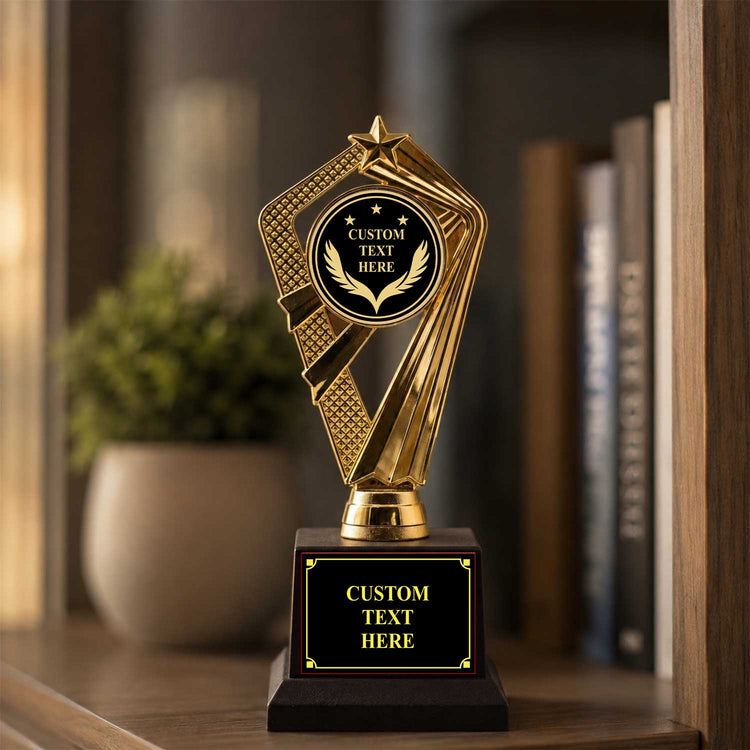 Eagle & Mountain Custom Insert Trophy Awards (Leadership) - Engraved