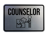 Classic Framed Counselor Wall or Door Sign
