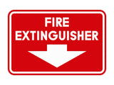 Classic Framed Fire Extinguisher