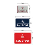 Signs ByLITA Classic Framed Fan Zone Wall or Door Sign