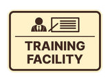 Signs ByLITA Classic Framed Training Facility Wall or Door Sign
