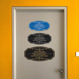 Signs ByLITA Victorian Please Help Keep Clean the restroom/Por favor ayude a mantener el Baño limpio Bilingual Wall or Door Sign