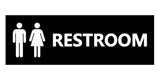 Basic Unisex Restroom Sign