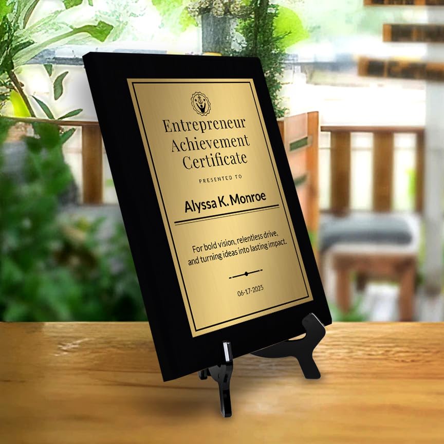 Work Place Recoginition Awards | Achievement & Accomplishment Wooden Plaques