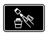 Signs ByLITA Classic Framed Nail Polisher Graphic Wall or Door Sign
