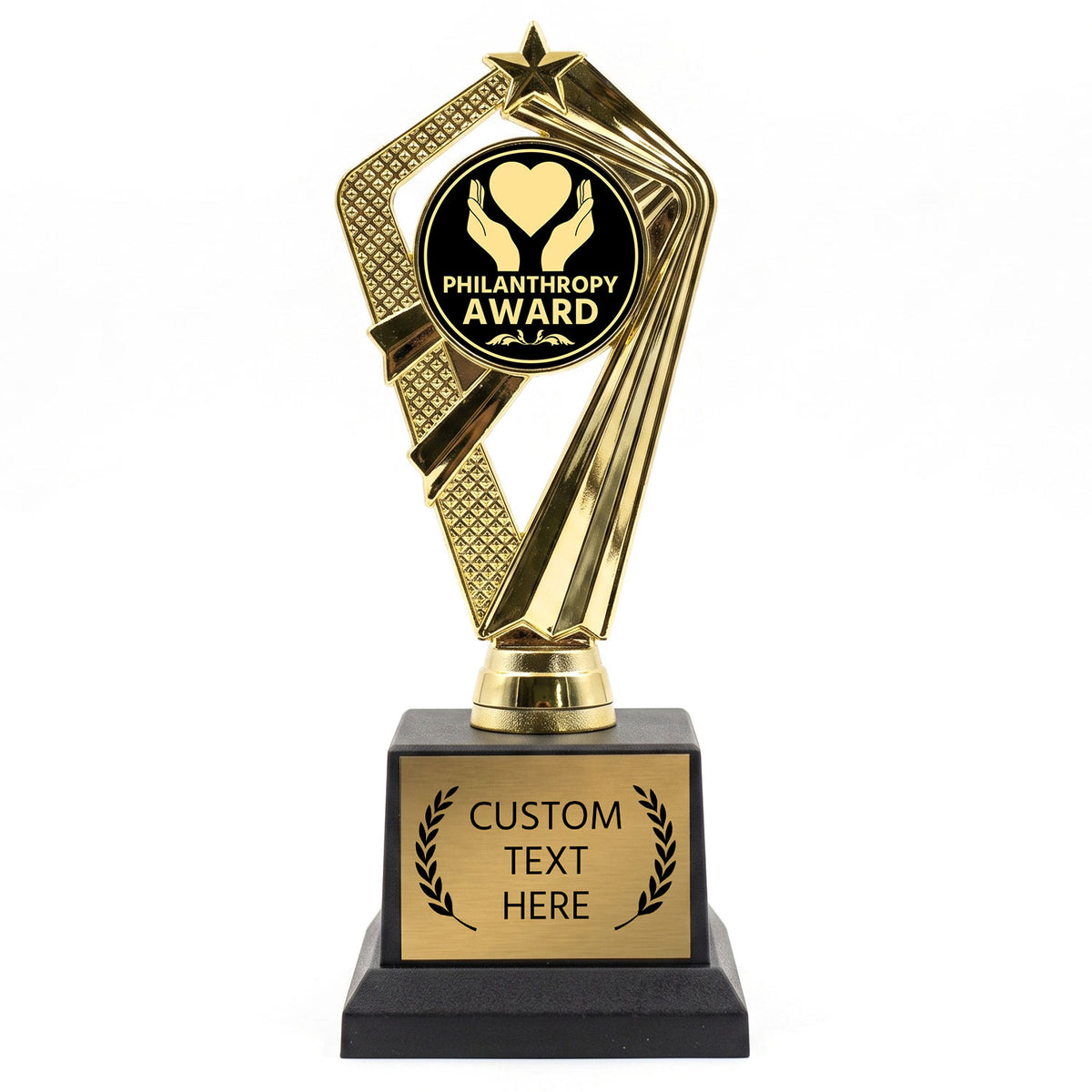 Community & Volunteer Trophy Awards (Service, Hero & More) - Engraved