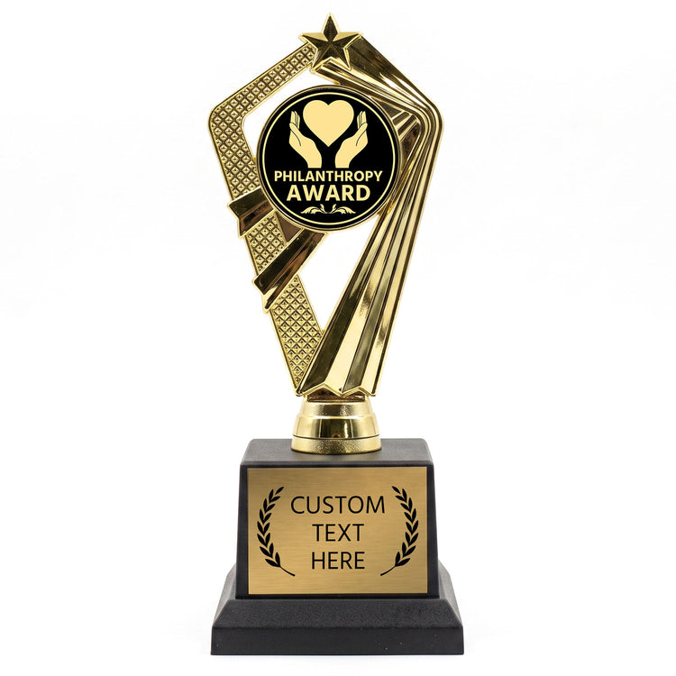 Community & Volunteer Trophy Awards (Service, Hero & More) - Engraved
