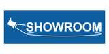 Basic Showroom Wall or Door Sign