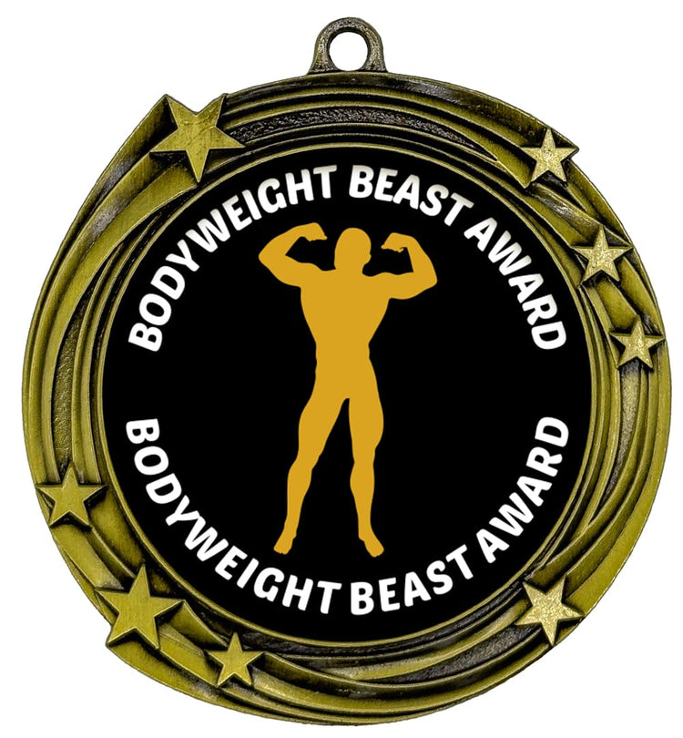 All Quality Workout Awards Stars Design Medals - Fitness Medals and Workout Awards