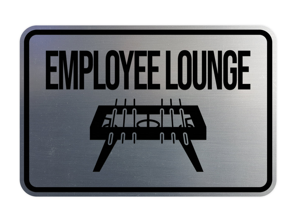 Client Lounge Sign Classic Framed Employee Lounge Wall or Door Sign – Pacific Sign and Stamp