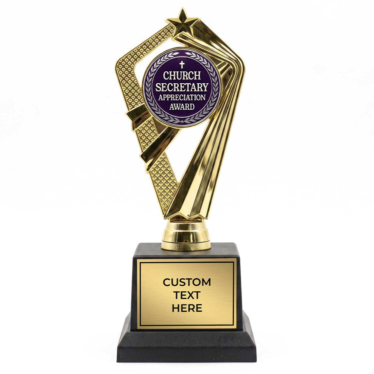 Church Appreciation Trophy Awards (Pastor, Choir, Volunteer) - Engraved